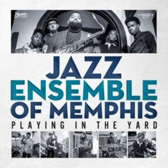 Cover for Jazz Ensemble of Memphis · Playing In The Yard (Cobalt Blue Vinyl) (LP) (2024)