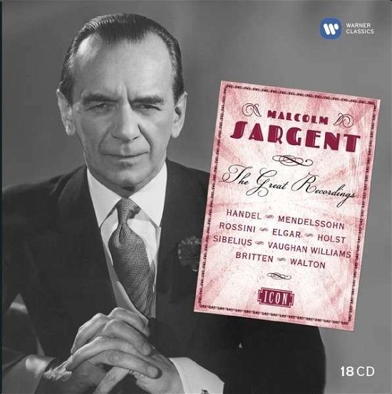 Cover for Malcolm Sargent · Great Recordings (CD) [Box set] (2014)