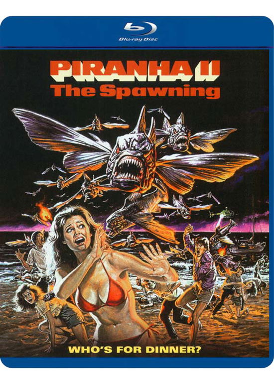 Piranha Ii: the Spawning - Blu-ray - Films - ROMANCE, HORROR, DRAMA - 0826663183214 - 31 juillet 2018