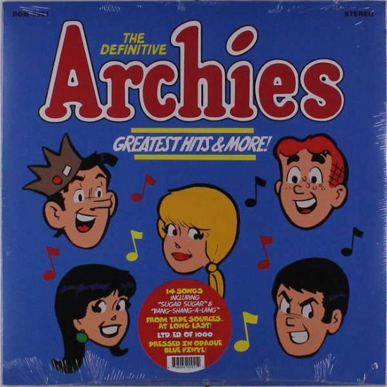 Cover for The Archies · The Definitive Archies--Greatest Hits &amp; More! (LP) [Limited edition] (2019)