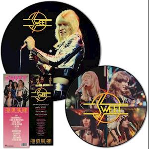 Cover for Sweet · Fox on the Run - Rare Studio Tracks (LP) [Picture Disc edition] (2021)