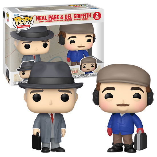 Cover for Pop Movies Planes Trains and Automobiles · Pop Planes Trains and Automobiles Neal &amp; 2 Pack (Funko POP!) (2024)