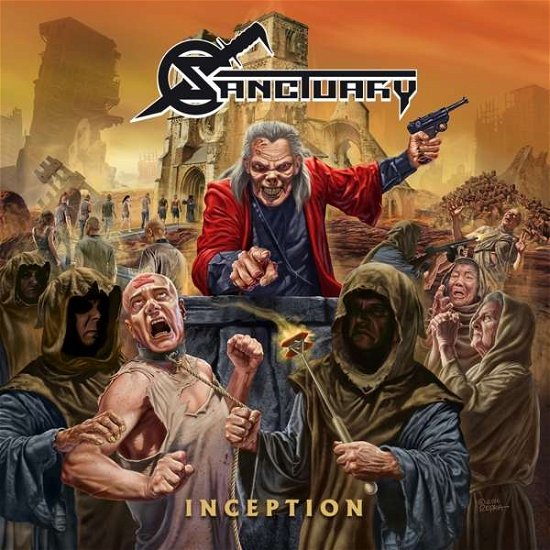 Cover for Sanctuary · Inception (LP) (2017)