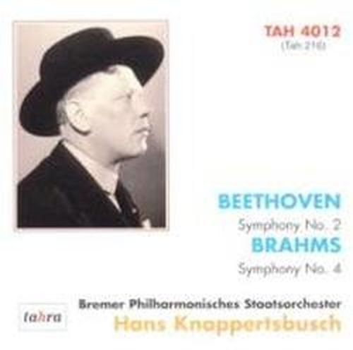 Cover for Beethoven / Brahms · Symphony No.2 And No.4 (CD) (2017)