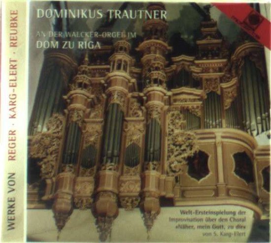 Cover for Reger / Reubke · An Der Wicker-Orgel Im Do (CD) (2013)