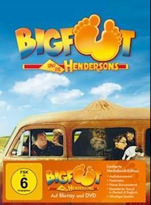 Bigfoot und die Hendersons (Mediabook) (Cover F) - Movie - Movies - Alive Bild - 4260669611214 - July 11, 2024