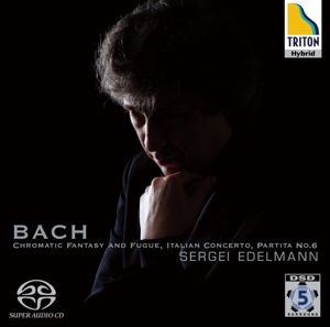 Cover for Sergei Edelmann · Bach : Chromatic Fantasy and Fugue. Italian Concerto. Partita No.6 (CD) [Japan Import edition] (2009)