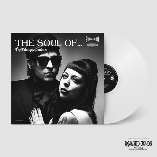 Cover for The Courettes · The Soul of... the Fabulous Courettes (LP) [Signed Gatefold / White Vinyl edition] (2024)
