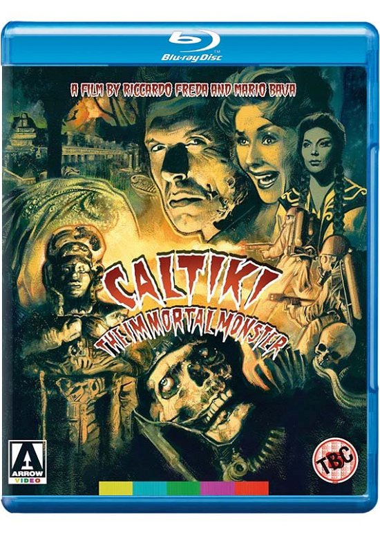 Cover for Caltiki The Immortal Monster DF (Blu-ray/DVD) (2017)