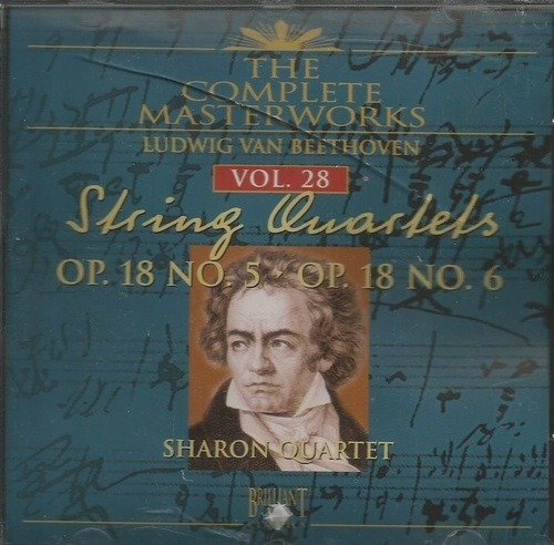 String Quartets Op. 18 No. 5 / Op. 18 No. 6 - Sharon Quartet - Musik - BRILLIANT - 5028421991214 - 20. august 1999