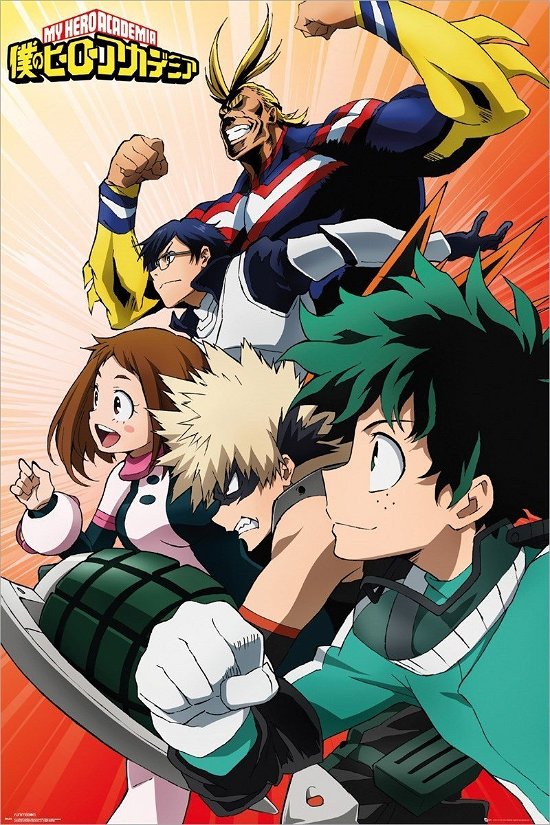 Cover for Poster - Maxi · MY HERO ACADEMIA - Poster 61X91 - Heroes (MERCH) (2019)