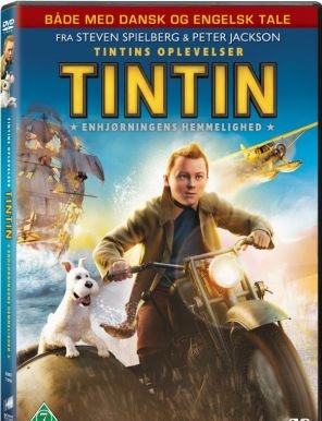 Cover for Steven Spielberg · Tintin - Enhjørningens Hemmelighed (DVD) (2015)