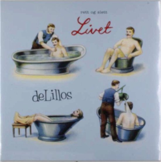 Cover for Delillos · Delillos - Rett og Slett Livet (VINIL) (2021)
