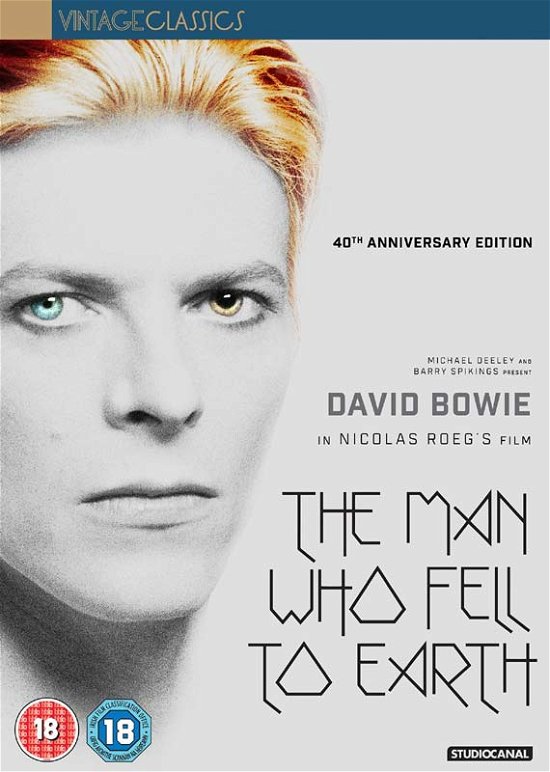 Cover for Man Who Fell to Earth the · The Man Who Fell To Earth (DVD) (2016)