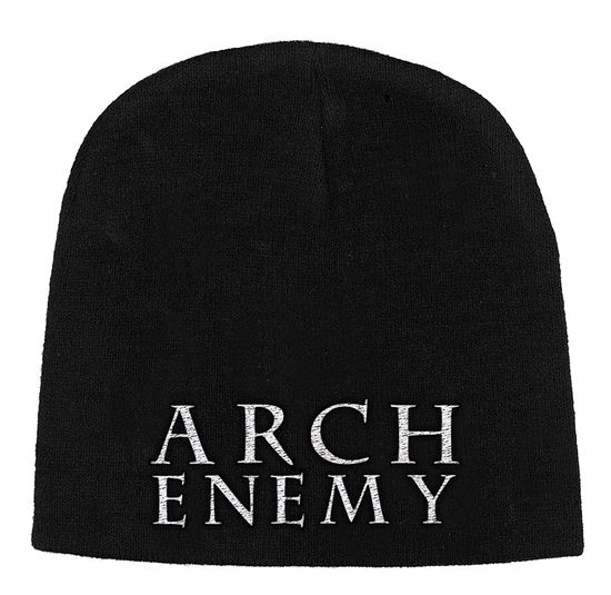 Arch Enemy Unisex Beanie Hat: Logo - Arch Enemy - Fanituote - ROCKOFF - 5055339753214 - maanantai 28. lokakuuta 2019