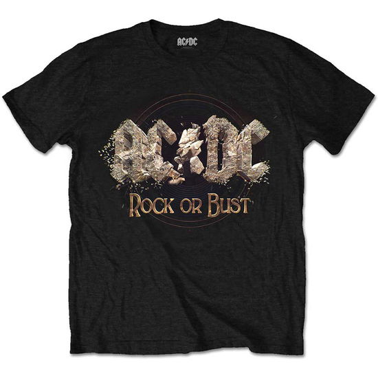 AC/DC Unisex T-Shirt: Rock or Bust - AC/DC - Fanituote -  - 5055979942214 - 