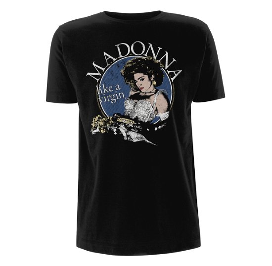 Cover for Madonna · Like a Virgin (T-shirt) [size S] [Black edition] (2016)