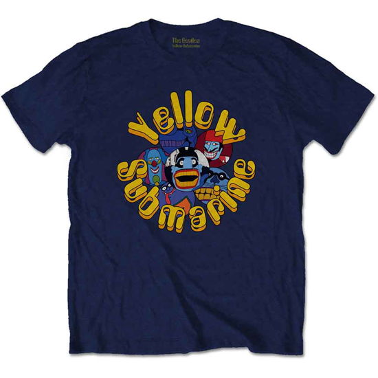 The Beatles Unisex T-Shirt: Yellow Submarine Baddies - The Beatles - Merchandise - MERCHANDISE - 5056170669214 - 21. Januar 2020