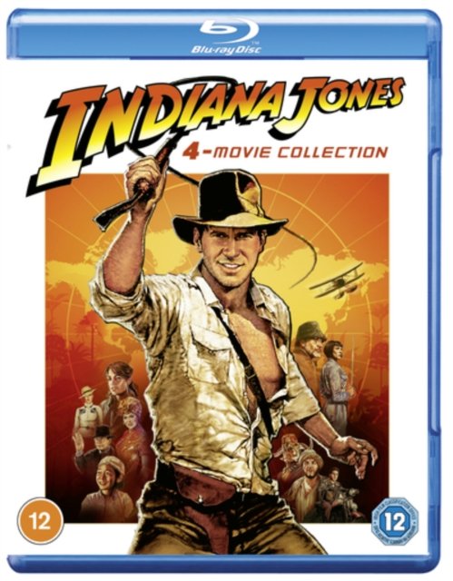 Cover for Indiana Jones: 4-movie Collection · Indiana Jones Movie Collection (4 Films) (Blu-ray) (2023)