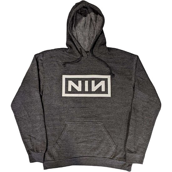 Nine Inch Nails Unisex Pullover Hoodie: Classic Logo - Nine Inch Nails - Koopwaar -  - 5056561061214 - 