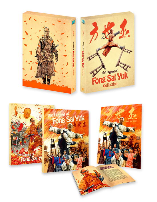 Cover for The Legend of Fong Sai Yuk 1  2 Deluxe BD · The Legend Of Fong Sai Yuk / The Legend Of Fong Sai Yuk 2 Deluxe Limited Edition (Blu-ray) [Deluxe Limited edition] (2024)