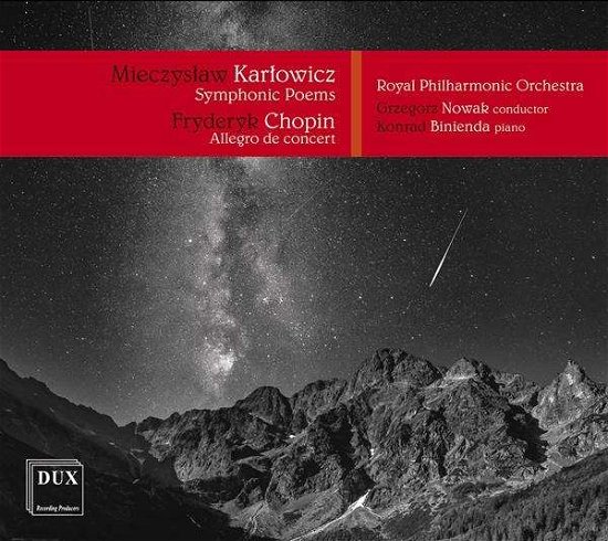 Cover for Konrad Binienda / Royal Philharmonic Orchestra &amp; Grzegorz Nowak · Karlowicz: Symphonic Poems / Chopin: Allegro De Concert (CD) (2020)