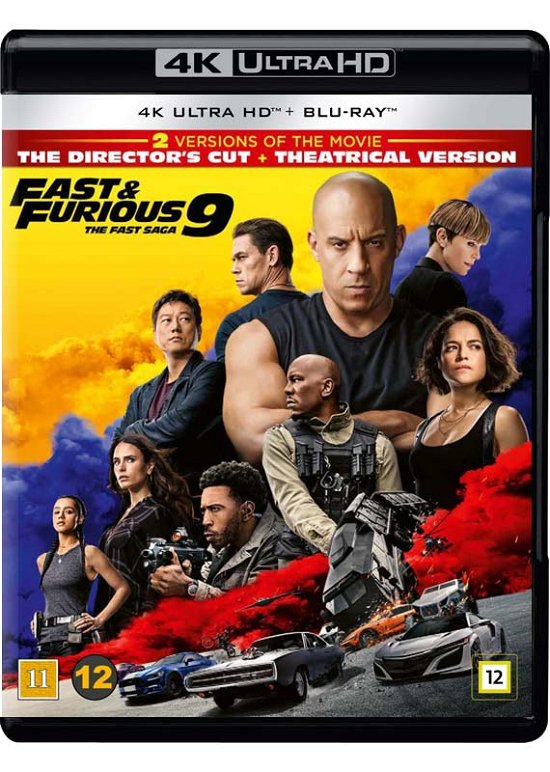 Cover for Fast And Furious 9 (4K Ultra HD/BD) (2021)