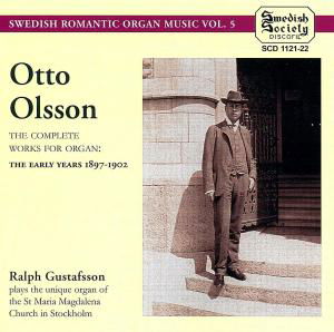Cover for Olsson / Gustafsson · Complete Organ Works 1 (CD) (2001)