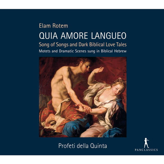 Cover for E. Rotem · Quia Amore Langueo (CD) (2015)