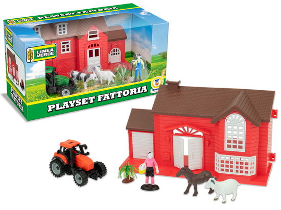 Cover for Teorema: Linea Verde · Playset Fattoria Con Trattore E Accessori - Open Touch Box (MERCH)