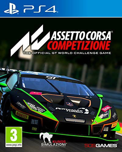 Cover for 505 Games · Assetto Corsa: Competizione (PS4) (2020)