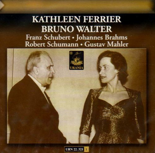 Sings Schubert, Brahms, Schumann & Mahler - Kathleen Ferrier - Musik - URANIA - 8025726223214 - 23. oktober 2007