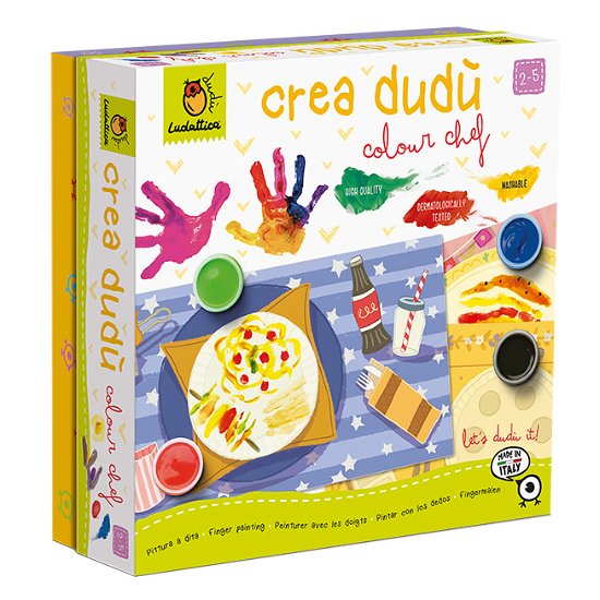 Cover for Ludattica: Dudu' Crea · Colour Chef - Pittura A Dita (Toys)
