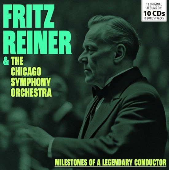 Milestones of a Legendary Conductor - Fritz Reiner & the Chicago Symphony Orchestra - Music - Fermata - 8595728270214 - July 26, 2024