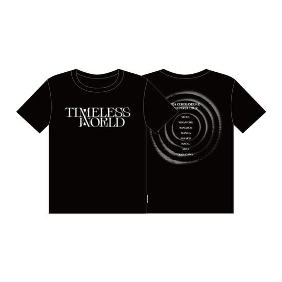 Cover for ZEROBASEONE · Timeless World - First Tour T-shirt (T-shirt) [size L] [Black edition] [Size Large] (2024)