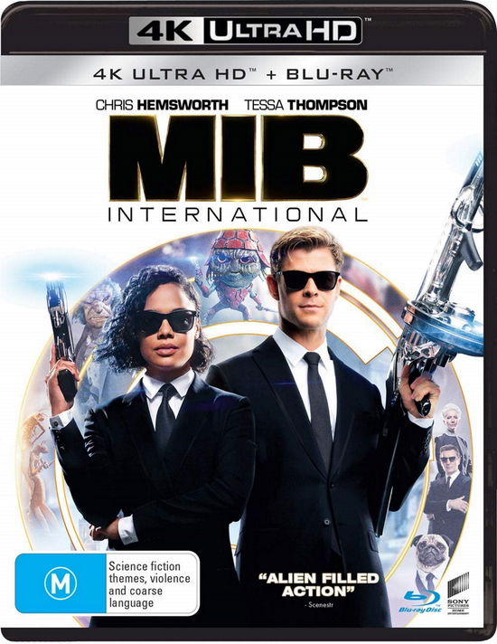 Cover for Mib: men in Black - International (4k / Blu-ray) (Blu-ray) (2019)
