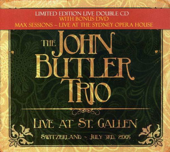 Live at St Gallen - John Trio Butler - Muziek - JARRAH - 9320881303214 - 6 december 2005