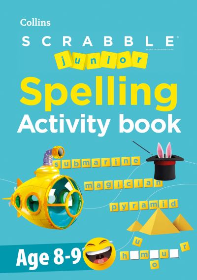 Cover for Collins Scrabble · SCRABBLE™ Junior Spelling Activity Book Age 8-9 (Taschenbuch) (2022)