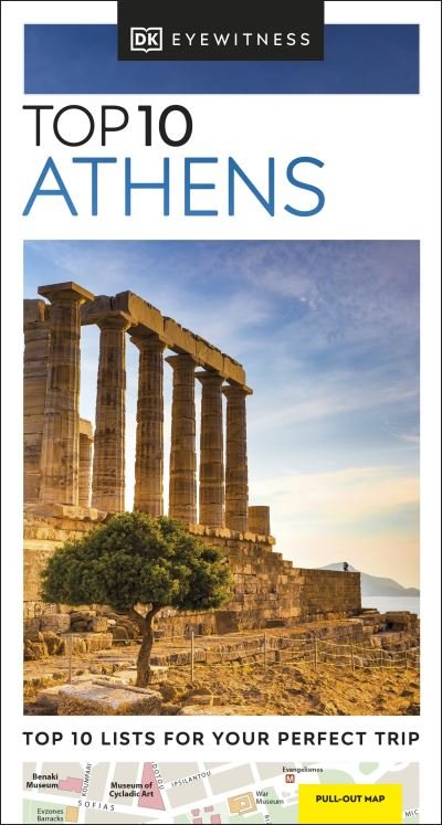 Cover for DK Eyewitness · DK Eyewitness Top 10 Athens - Pocket Travel Guide (Pocketbok) (2024)
