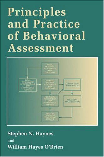 Cover for Stephen N. Haynes · Principles and Practice of Behavioral Assessment - Applied Clinical Psychology (Hardcover Book) [2000 edition] (1999)