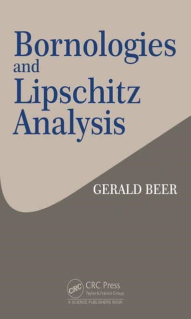 Cover for Gerald Beer · Bornologies and Lipschitz Analysis (Taschenbuch) (2024)