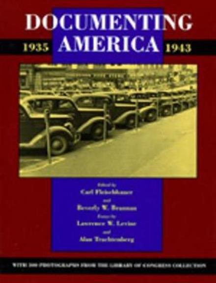 Cover for Fleischhauer · Documenting America, 1935-1943 (Paperback Bog) (1989)