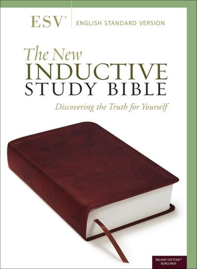 Cover for Precept Ministries International · The New Inductive Study Bible (ESV, Milano Softone, Burgundy) (Leather Book) (2019)