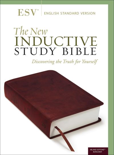 Cover for Precept Ministries International · The New Inductive Study Bible (ESV, Milano Softone, Burgundy) (Lederbuch) (2019)