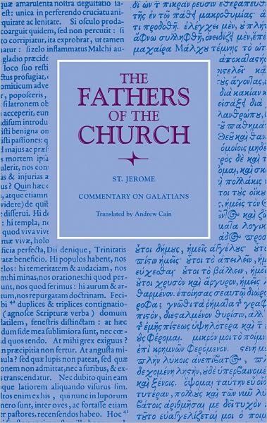 Cover for Jerome · Commentary on Galatians: Vol. 121 - Fathers of the Church Series (Hardcover bog) (2011)