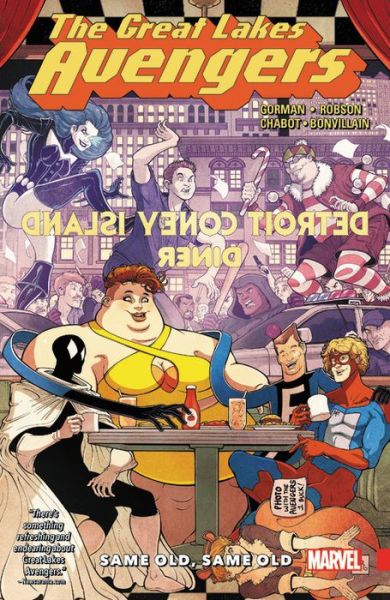 Cover for Zac Gorman · Great Lakes Avengers: Same Old, Same Old (Paperback Book) (2017)