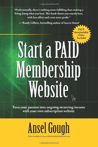 Cover for Ansel Gough · Start a Paid Membership Site (Taschenbuch) (2005)