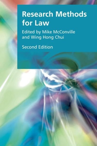 Cover for Mcconville Mike and · Research Methods for Law - Research Methods for the Arts and Humanities (Paperback Book) [2nd edition] (2017)
