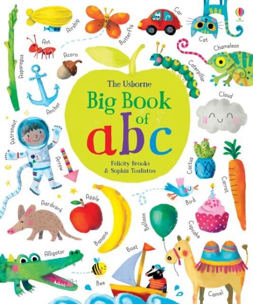 Big Book of ABC - Big Books - Felicity Brooks - Livros - Usborne Publishing Ltd - 9781474937214 - 1 de novembro de 2018