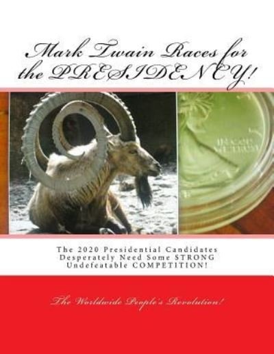 Cover for Mark Revolutionary Twain Jr · Mark Twain Races for the PRESIDENCY! (Taschenbuch) (2015)